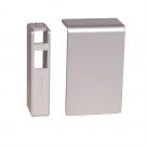 Hager SL200556D1 HAG SL20055 EINDSTUK ALUMINIUM