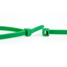 WKK tie wraps 2.5x100mm groen - per 100 stuks (11032571)