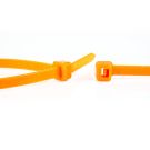 WKK tie wraps 2.5x100mm oranje - per 100 stuks (11032371)