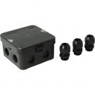 ATTEMA aftakdoos met wartels M20 IP65 zwart (AK1-M20)
