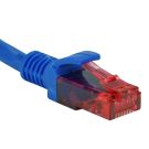 EMhub CAT 6 netwerkkabel 0.5 meter blauw