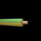 Draka VD draad (H07V-U) 2.5mm2 geel/groen Eca - per rol 100 meter (802875)