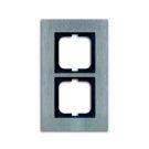 ABB Busch-Jaeger 1722-860 BJ AFDEKRAAM 2V C-RVS (1722-860)