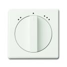 ABB Busch-Jaeger centraalplaat voor inbouw 3 standen schakelaar 2711U - future linear studiowit mat  (1740 DRL-884-503)