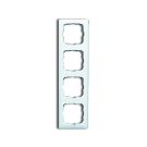 ABB Busch-Jaeger afdekraam 4-voudig wandgoot - R-alpin (2514-214K-102)