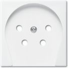 ABB Busch-Jaeger centraalplaat telefoon PTT - Busch-balance SI zuiver wit (2765-914-503)
