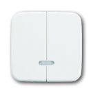 ABB Busch-Jaeger 6545-214 BJ TOETS V.SERIEDIMMER ALPIN (6545-214)