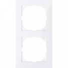 Merten afdekraam M-pure 2-voudig kunststof actief wit
