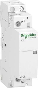 Schneider Electric magneetschakelaar 25A 230V 1 maak en 0 verbreek (A9C20731)