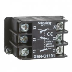 Schneider Electric Harmony XAC - Contactelement 2 snelheden - Terugvering - 1NC+2NO - Frontmontage (XENG1191)
