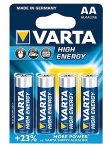 Varta Longlife Power AA Alkaline LR6 1,5V blister van 4 stuks (371120)