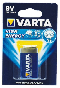 Varta Longlife Power 9V Alkaline 6LR61 9V blister van 1 stuk (371150)