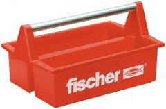 Fischer gereedschapskist leeg - rood (060524)