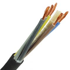 Neopreen kabel H07RNF 5x1,5mm per 1 meter