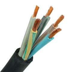 Neopreen kabel H07RNF 5x16mm per 1 meter