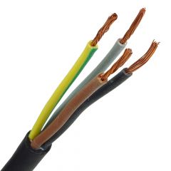 Neopreen kabel H07RNF 4x1 per meter