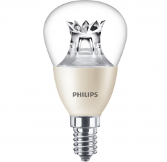 PHILIPS E14 ledlamp dimbaar warmwit 2700K (4W vervangt 25W) (30606600)