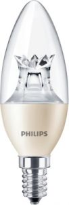 PHILIPS E14 ledlamp dimbaar kaars warmwit 2700K (6W vervangt 40W)