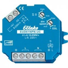 Eltako EUD61 - Dimmer Drukknop LED universeel 400W 61100801