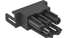 OBO Busdeel-adapter voor schuko SKS/S, PA, zwart