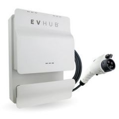 EVHUB laadpaal type 1 16A (3,7kW) - wit (EV-HUB004)