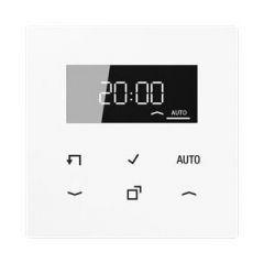 JUNG LS990 timer standaard met display - alpin wit (LS 1750 D WW)