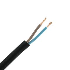 Neopreen kabel H05RR-F 2x0,75 per rol 100 meter