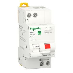 Schneider Electric aardlekautomaat 1-polig+nul 20A B-kar 30mA (R9D01620)