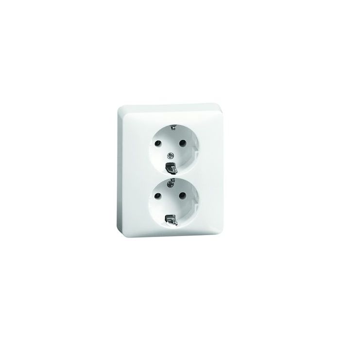 recept wijk Ik denk dat ik ziek ben PEHA stopcontact 2-voudig met randaarde half opbouw - Standaard alpin wit (00491821) | Elektramat recept wijk Ik denk dat ik ziek ben PEHA stopcontact 2-voudig met randaarde half opbouw - Standaard alpin wit (00491821) | Elektramat
