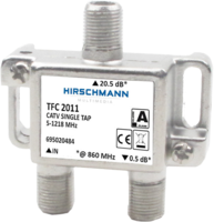Hirschmann Multimedia TFC 2011 enkelvoudige tap 20 dB geschikt tot 1,2 GHz retourgeschikt