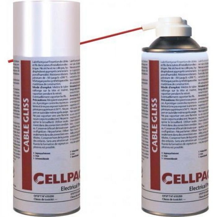 geeuwen Onschuld Dekking Cellpack Easy-Glide spray kabelglijmiddel 400ml (124050) | Elektramat