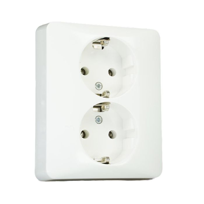 recept wijk Ik denk dat ik ziek ben PEHA stopcontact 2-voudig met randaarde half opbouw - Standaard alpin wit (00491821) | Elektramat recept wijk Ik denk dat ik ziek ben PEHA stopcontact 2-voudig met randaarde half opbouw - Standaard alpin wit (00491821) | Elektramat