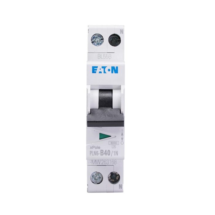 Eaton Installatieautomaat 1-polig+nul 40A B-kar (263168)
