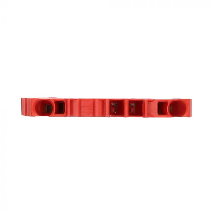 Wago rijgklem 2-draads 2,5mm2 rood per 100 stuks (2002-1203)