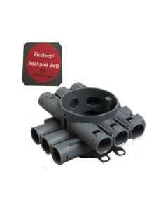 ATTEMA centraaldoos 16/19 mm CH60R + 1 Firetect seal pad