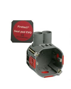 ATTEMA inbouwdoos UHW50 Ø16/19mm + 1 Firetect seal pad