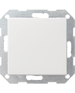 Gira kruisdrukvlakschakelaar inbouw - systeem 55 zuiver wit glanzend (012703)