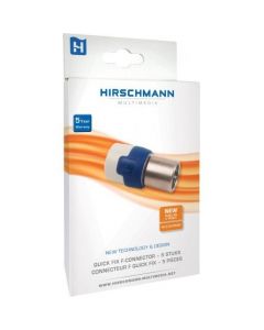 Hirschmann Multimedia quick fix F connector male verpakking van 5 stuks (695021145)