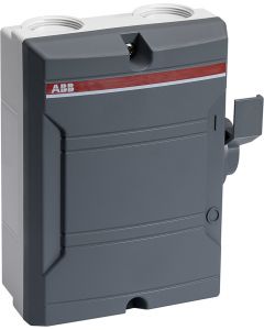 ABB werkschakelaar 3-polig 25A - donker grijs (AC-22A 500V)