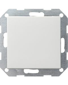 Gira drukvlakschakelaar kruisschakelaar - systeem 55 zuiver wit mat (012727)