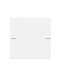 Gira bedieningswip 1-voudig voor tastsensor 4 - Systeem 55 zuiver wit mat (575127)