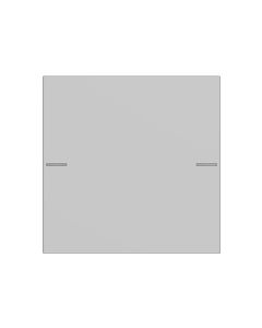 Gira bedieningswip 1-voudig voor tastsensor 4 - Systeem 55 grijs mat (5751015)