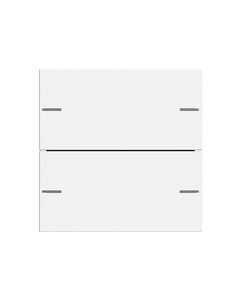 Gira bedieningswip 2-voudig voor tastsensor 4 - Systeem 55 zuiver wit mat (575227)