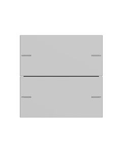 Gira bedieningswip 2-voudig voor tastsensor 4 - Systeem 55 grijs mat (57520150