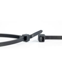 WKK tie wraps 7.6x530mm (UVbestendig) zwart - per 100 stuks (110297071)