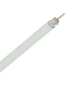 Bedea coax kabel 100 PVC wit per meter (801075)