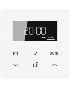 JUNG CD500 timer standaard met display - alpin wit (CD 1750 D WW)
