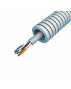 Snelflex flexible buis data U/UTP CAT5e kabel - 16mm per rol 100 meter (SFUTP5E)