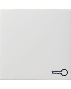 Gira bedieningswip symbool sleutel - systeem 55 zuiver wit mat (028727)