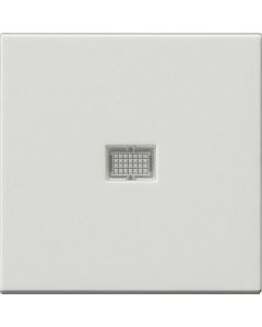 Gira bedieningswip met controlevenster groot - systeem 55 zuiver wit mat (029827)